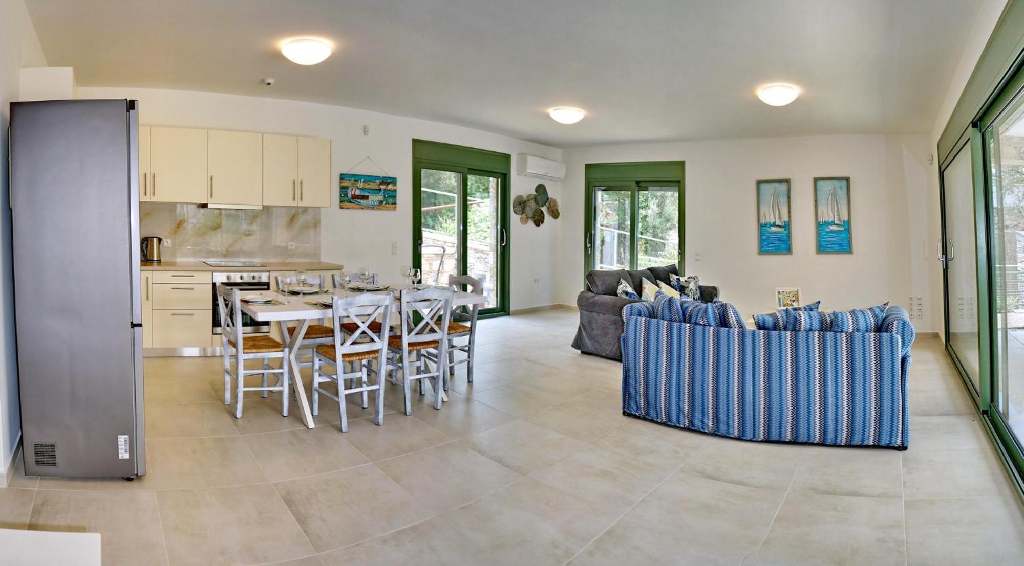 فيلا Ouzo Stone House 1 With Private Pool بلوماريوس المظهر الخارجي الصورة