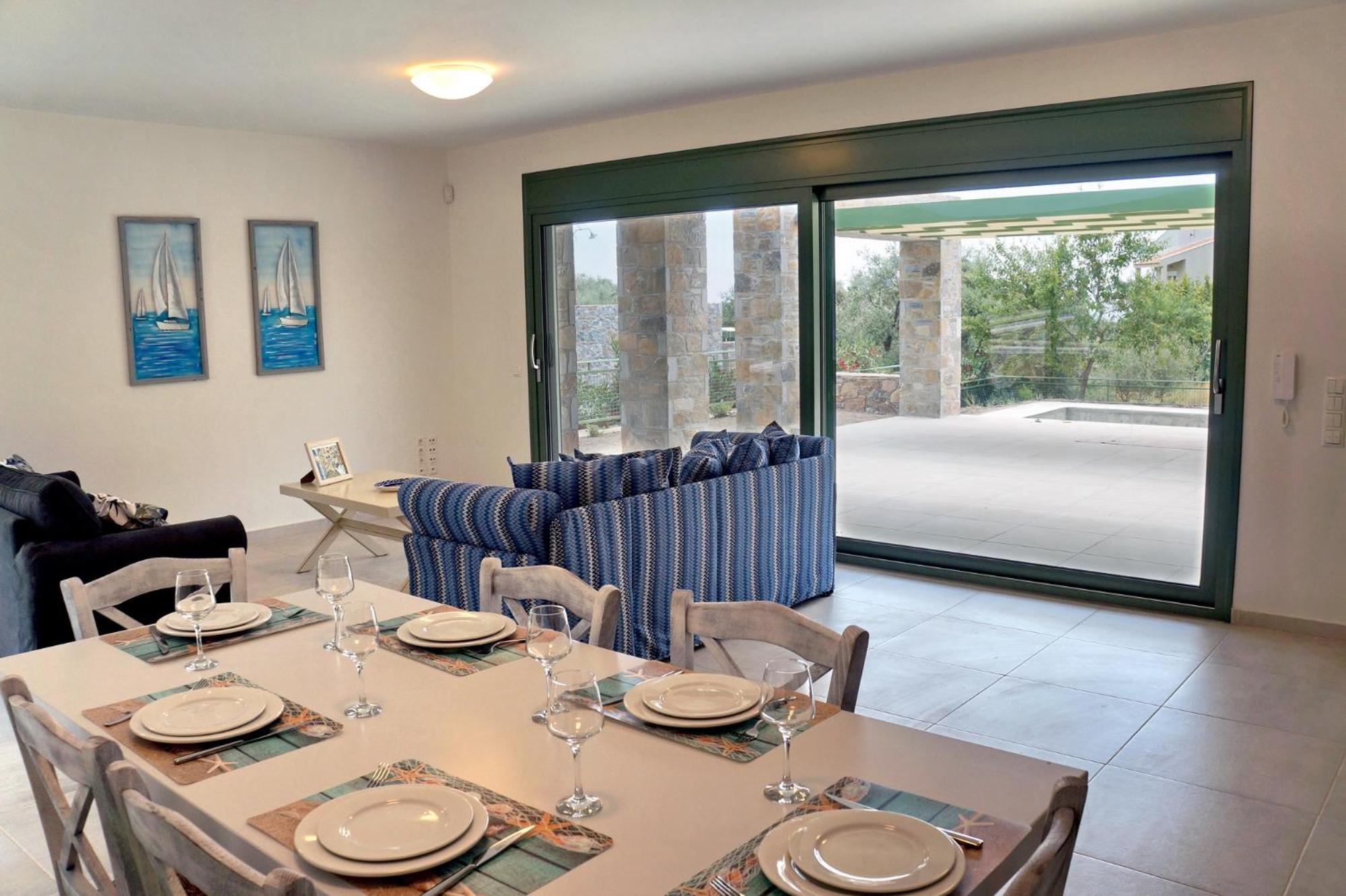 فيلا Ouzo Stone House 1 With Private Pool بلوماريوس المظهر الخارجي الصورة