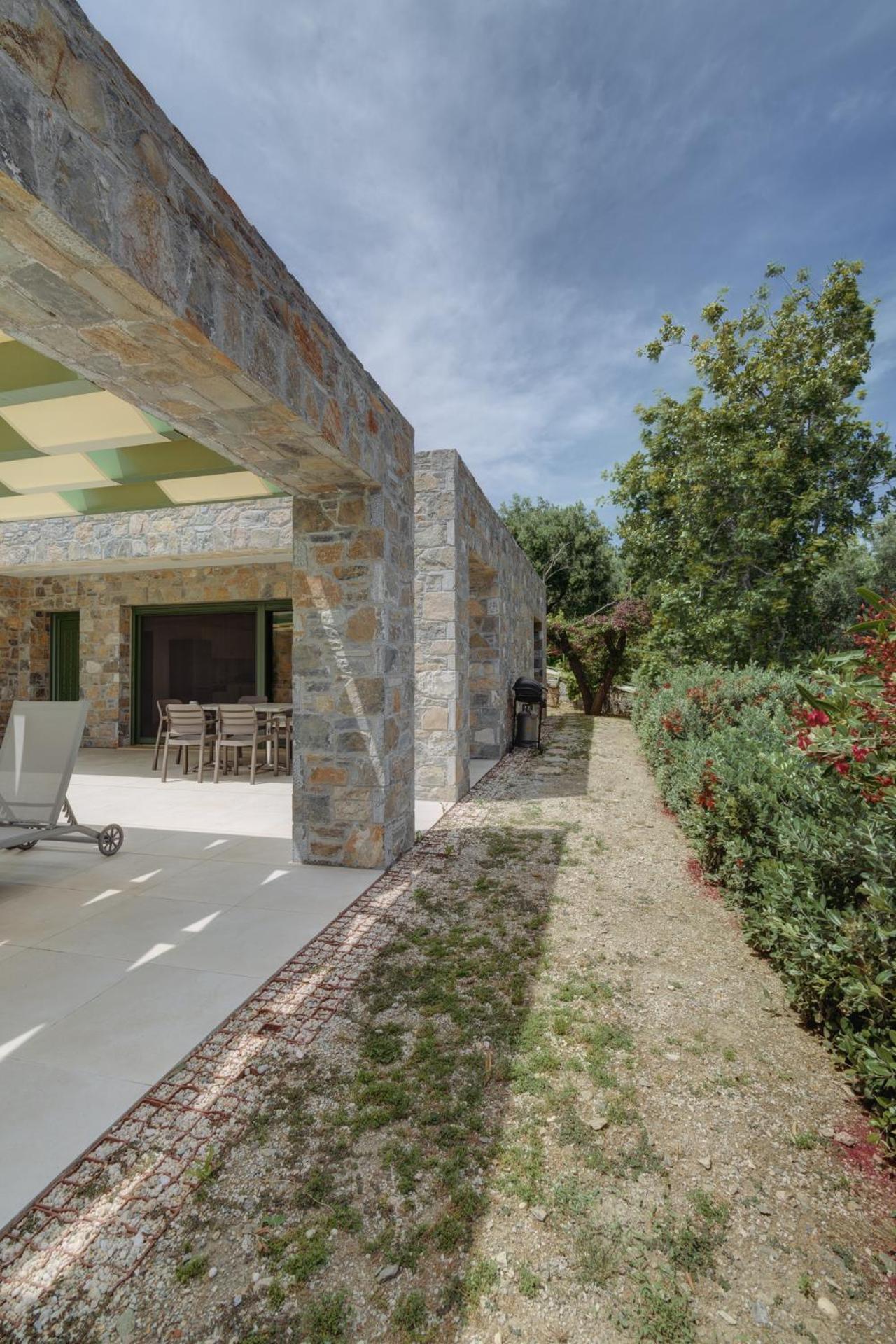 فيلا Ouzo Stone House 1 With Private Pool بلوماريوس المظهر الخارجي الصورة