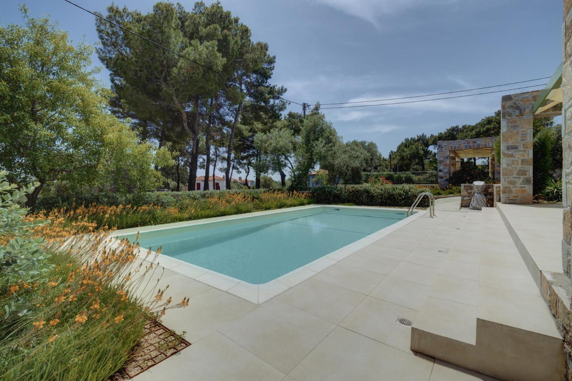 فيلا Ouzo Stone House 1 With Private Pool بلوماريوس المظهر الخارجي الصورة